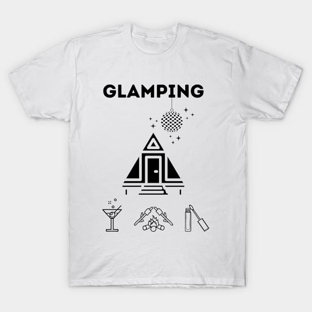 Glamping T-Shirt by CM Merch